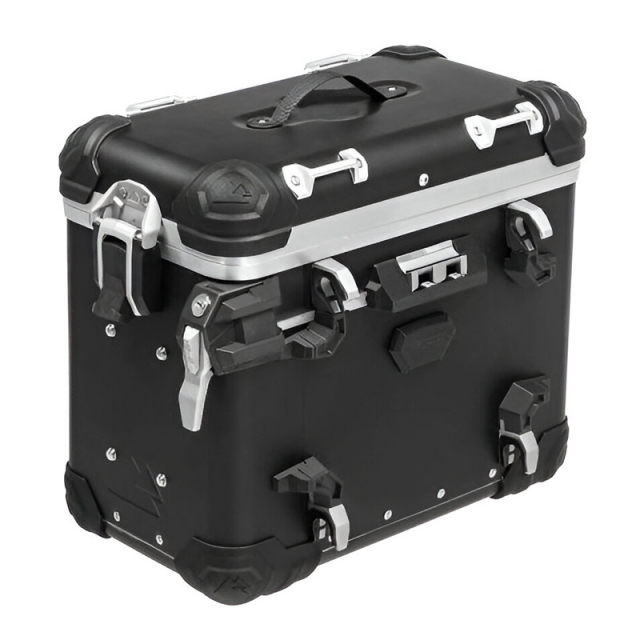 Touratech 050-6022 Zega Evo Aluminum Touring Left Case 38 Liter