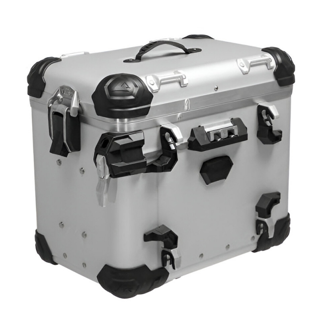 Touratech 050-6031 Zega Evo Aluminum Touring Left Case 45 Liter