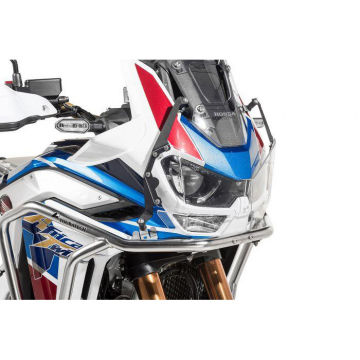view Touratech 403-5090 Quick Release Clear Headlight Guard for Honda Africa Twin Adv. Sports '20-