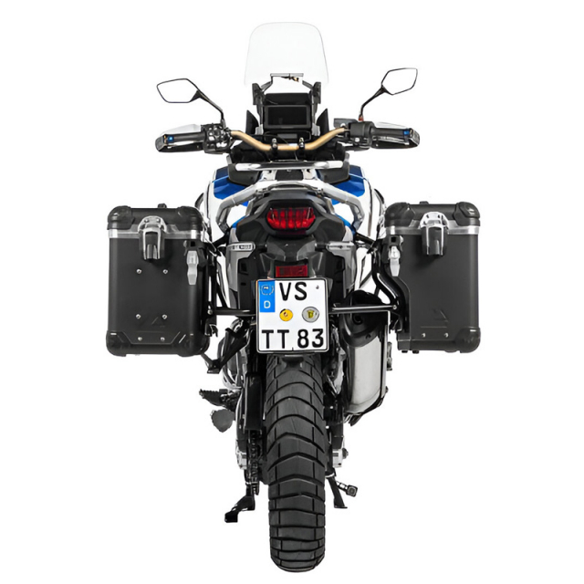 Touratech 403-7067 Zega Evo X System, 38L/38L Black/Black for