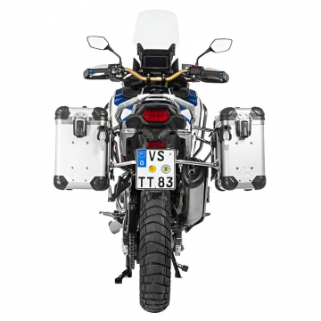 view Touratech 403-7831 Zega Evo System, 31/38L SS/Silver for Honda Africa Twin '22- /ADS '20-