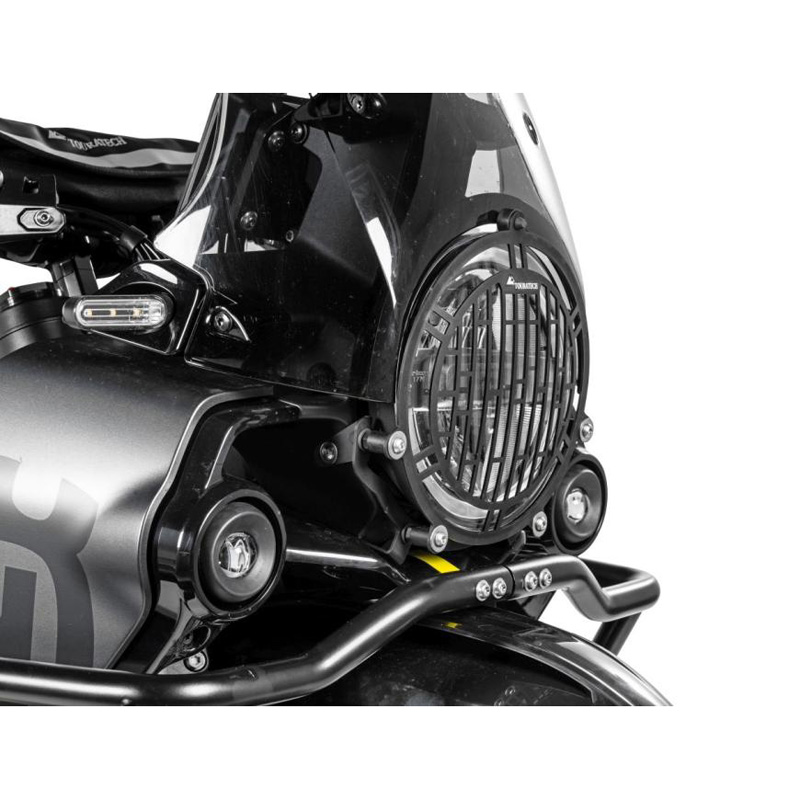 Touratech 414-5095 Quick Release Aluminum Headlight Guard for
