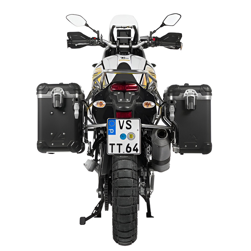Touratech 632-6817 Zega Evo X System, 38L/38L SS/Black for Yamaha