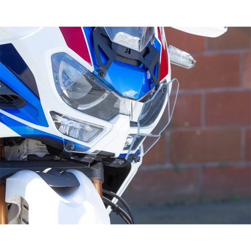 Headlight shield clear pair Honda Africa Twin 16- R&G (HLS0001CL) main image 0