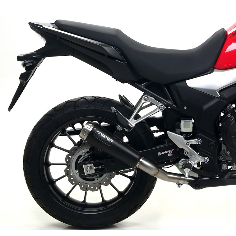 Arrow 71859PRN Pro-Race Exhaust, Nichrome Dark for Honda CB500X