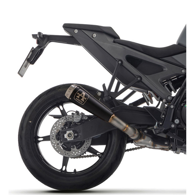 Arrow 71973PRN Pro-Race Slip-on Exhaust, Nichrome Dark for KTM 990