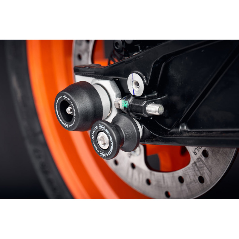 Evotech PRN017092 Rear Axle Sliders for KTM 390 Duke & Husqvarna