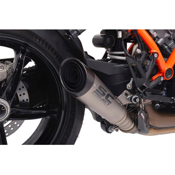 Sc-Project KTM21-41T S1 Slip-on Exhaust, Titanium for KTM 1390