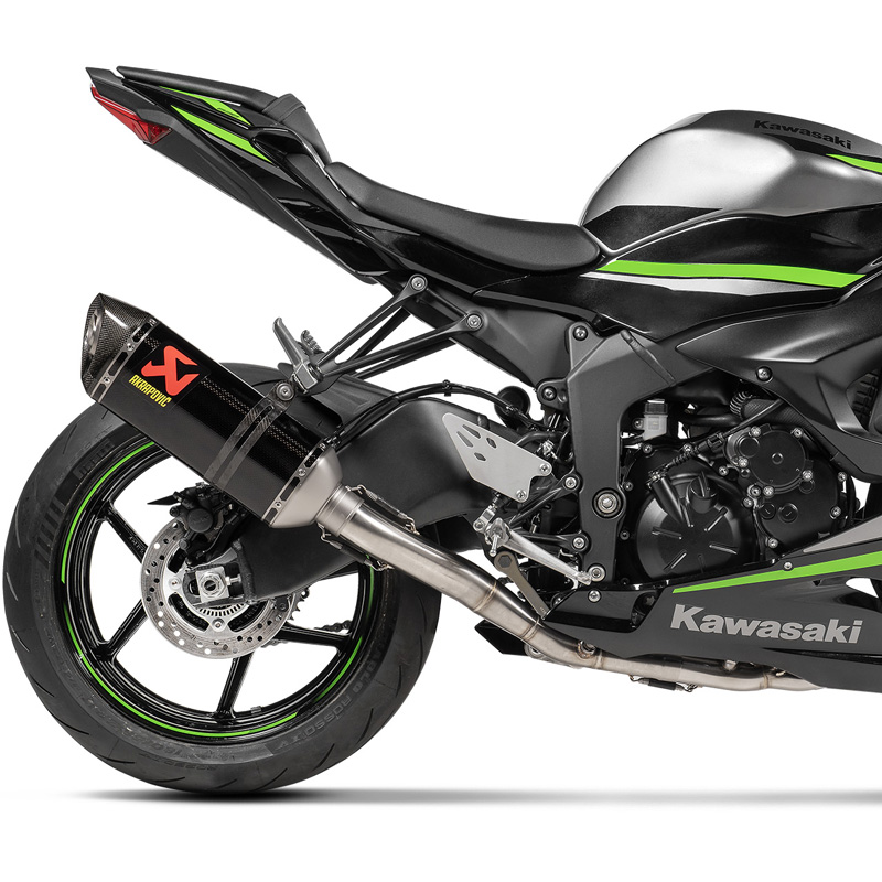 Akrapovic S-K6R11-RC/1 Racing Line Titanium Exhaust for Kawasaki
