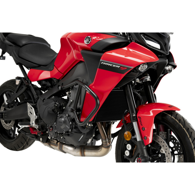 Puig 20837N Engine Guards / Crashbars, Black for Yamaha Tracer 9