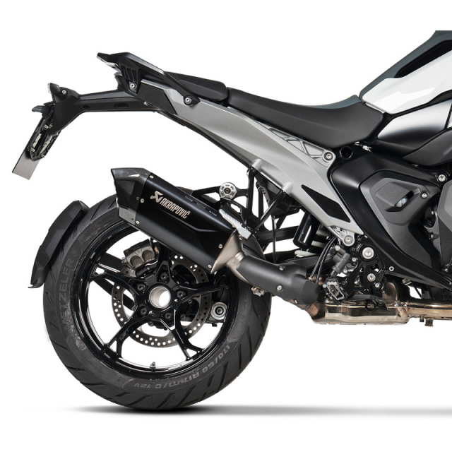 Akrapovic S-B13SO4-HJGTBL Slip-on Exhaust, Black for BMW R1300GS