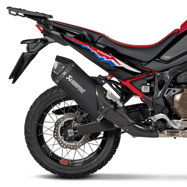 Akrapovic S-H11SO4-HAFT Slip-on Exhaust, Black for Honda CRF1100L