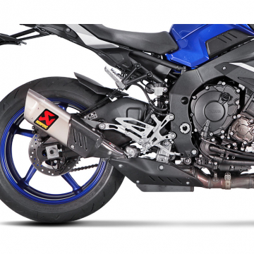 view Akrapovic S-Y10SO15-HAPT Slip-on Line Triangle Exhaust, Titanium for Yamaha MT-10 '16-'21