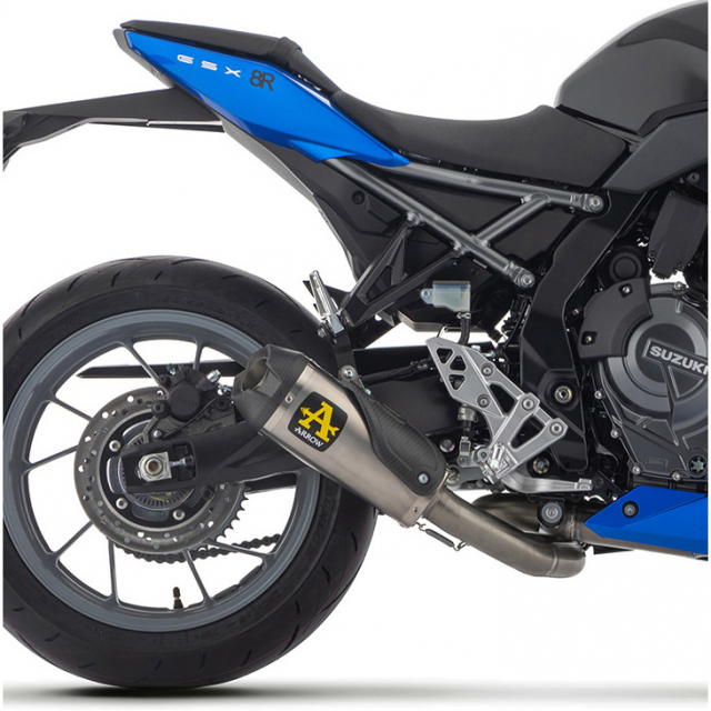 Arrow Works Titanium Full Exhaust for Suzuki GSX-8 S/R/T/TT 2023+ Arrow Works Titanium Full Exhaust for Suzuki GSX-8 S/R/T/TT 2023+