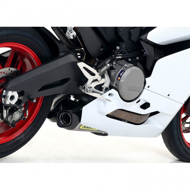 Arrow 71144PK Works Slip-on Exhaust, Titanium for Ducati 959