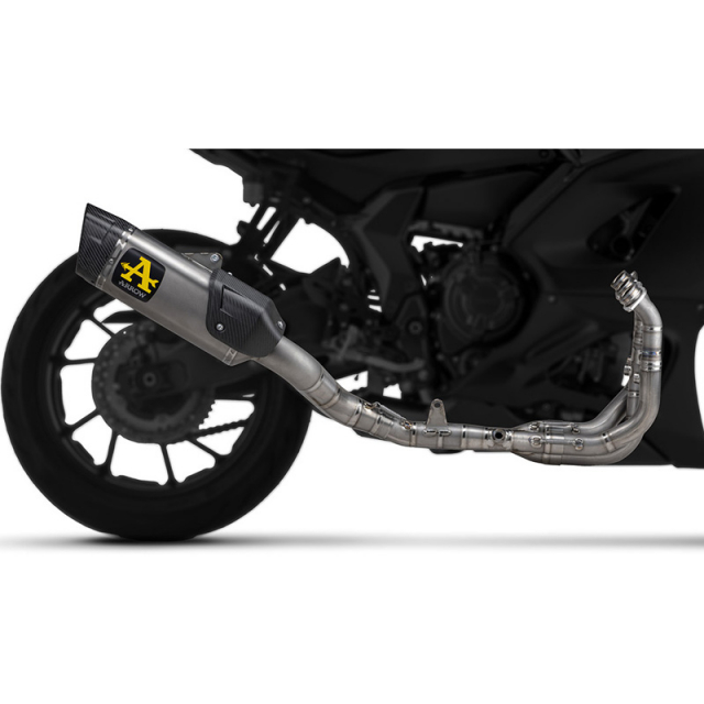 Arrow 71241PTZ Competition Full Exhaust, Titanium for Yamaha YZF