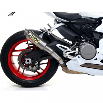view Arrow 71543GP GP2 Slip-on Exhaust, Titanium for Ducati 959 Panigale '16-'19