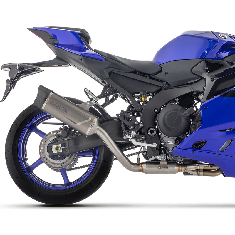 Arrow 71081PK Indy Race Evo Racing Full Exhaust, Titanium for