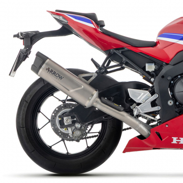 view Arrow 71984PK Indy Race Evo Exhaust, Titanium for Honda CBR1000RR-R '24-