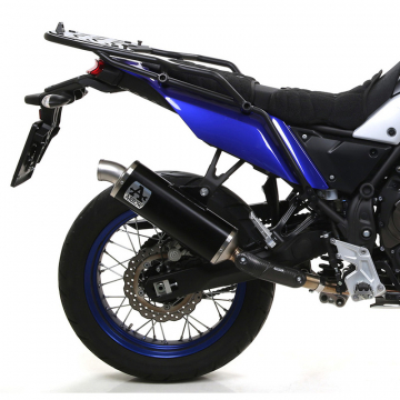 view Arrow 72649AON Indy Race Evo Exhaust, Aluminum Dark for Yamaha Tenere 700 (2019-)
