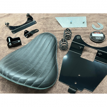 view Blue Collar Bobber 13" Spring Seat Kit for Kawasaki Vulcan 1600