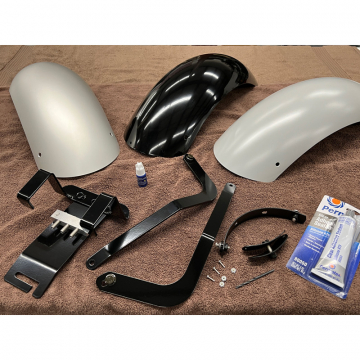 Blue Collar Bobber Rear Fender Kit for Honda VTX1800