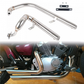 view Easy Rider Short Shots Exhaust for Yamaha Virago / Vstar 250 all years