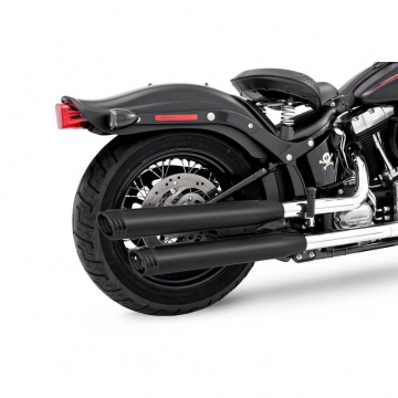 view Freedom 07173.25SOBK-RACBK 3.25" Racing Exhausts for Softail FLSTF/FXSTD '07-'17