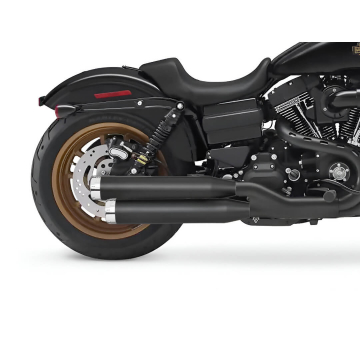 view Freedom BLKSO-SIGCHR 3.25" Signature Slip-on for Dyna Fat Bob & Wide Glide '08-'16