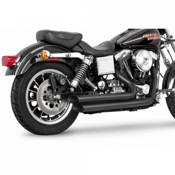 view Freedom HD00048 Amendment Side-Slash Exhaust for Harley Dyna '06-'17