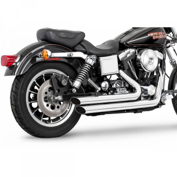 view Freedom HD00061 Amendment Side-Slash Exhaust for Harley Dyna '06-'17
