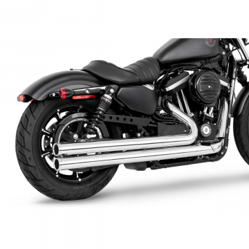view Freedom Performance HD00114-CR Independence Long Exhaust for Harley Sportster '04-'22