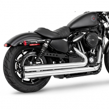 view Freedom Performance HD00114 Independence Long Exhaust for Harley Sportster '04-'22
