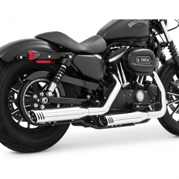 view Freedom Performance HD00320 3.25" Racing Slip-on Exhaust for Sportster '04-'13