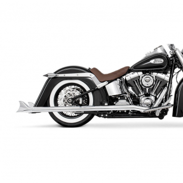 view Freedom HD00323 2.5" Classic Sharktail True-duals Exhaust, 36'S for Softail '07-'17