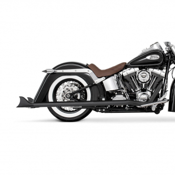 view Freedom HD00324 2.5" Classic Sharktail True-duals Exhaust, 36'S for Softail '07-'17