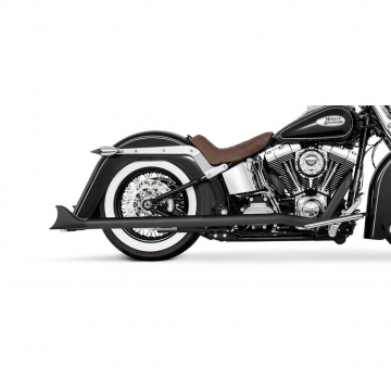 view Freedom HD00327 2.5" Classic Sharktail True-duals Exhaust, 33'S for Softail '86-'06