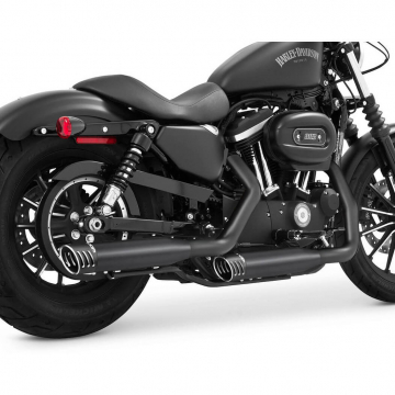 view Freedom Performance HD00364 3.25" Racing Slip-on Exhaust for Sportster '04-'13