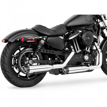 view Freedom Performance HD00390 3.25" Racing Slip-on Exhaust for Sportster '14-