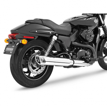 view Freedom Performance HD00460 4" Racing Slip-on Exhaust for Harley-Davidson Street