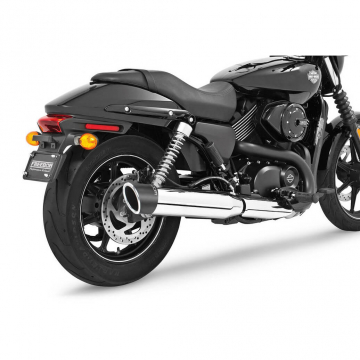 view Freedom Performance HD00464 4" Liberty Slip-on Exhaust for Harley-Davidson Street