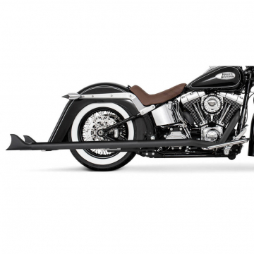 view Freedom HD00688 2.5" Classic Sharktail True-duals Exhaust, 42'S for Softail '86-'06
