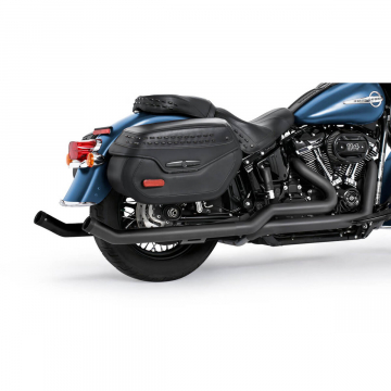view Freedom HD00936 2.5" Upswept True-Dual Straight Exhaust for Harley Softail M8 '18-