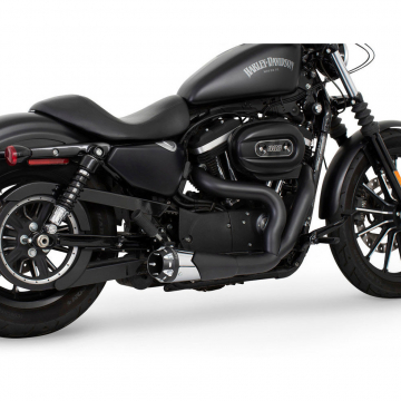 view Freedom Performance HD01110 2-Into-1 American Outlaw Shorty Exhaust for Sportster '04-'22