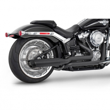 view Freedom Performance HD01296 4" Tuck & Under Racing Exhaust for Softail M8 '18-