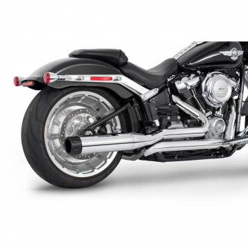 view Freedom Performance HD01305 4" Tuck & Under Eagle Exhaust for Softail M8 '18-