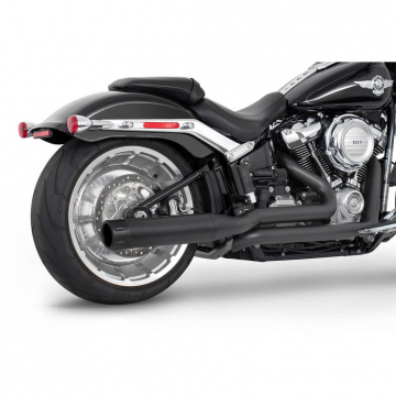 view Freedom Performance HD01308 4" Tuck & Under Eagle Exhaust for Softail M8 '18-