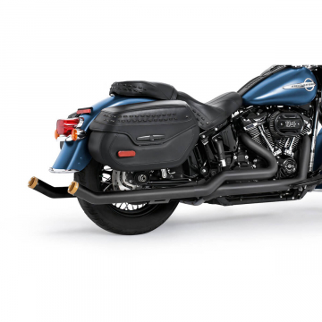 view Freedom HD01452 2.5" Upswept True-Dual Straight Exhaust for Harley Softail M8 '18-
