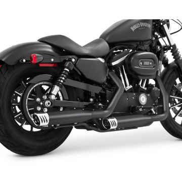 view Freedom Performance HD01697 3.25" Racing Slip-on Exhaust for Sportster '04-'13