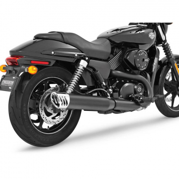 view Freedom HDS-4SOBK-RACCR 4" Racing Single Slip-on Exhaust for Harley-Davidson Street